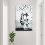 Wallity Cuadro Decorativo Banksy 70 x 100 cm